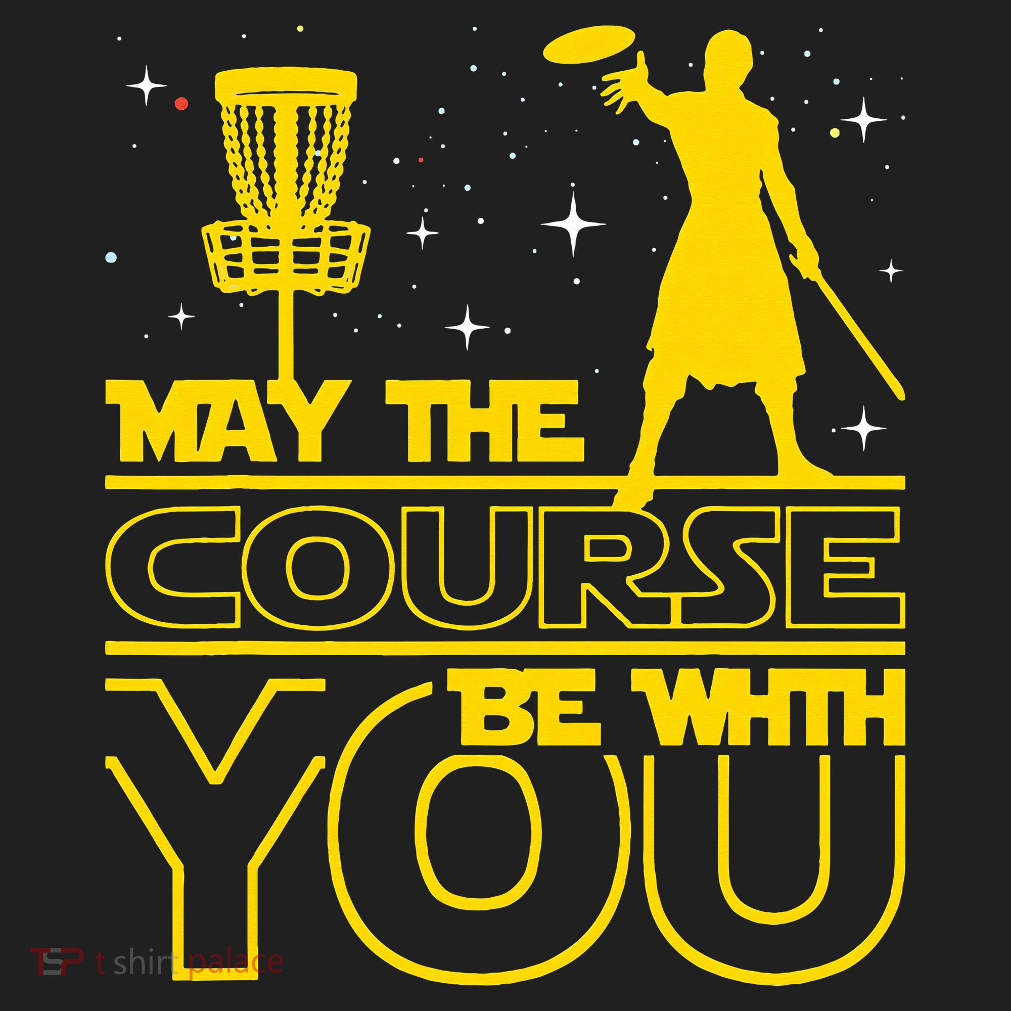 May The Course Be With You - Disc Golf Player Disc Golfer Beanie