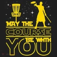 May The Course Be With You - Disc Golf Player Disc Golfer Hat thumb 2
