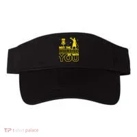 May The Course Be With You - Disc Golf Player Disc Golfer Visor thumb 0