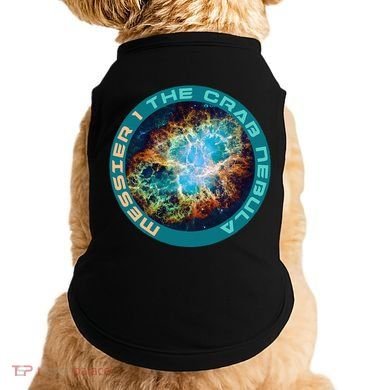M1 The Crab Nebula Messier Object 1 Astronomy For Astronaut Doggie Tank
