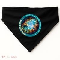 M1 The Crab Nebula Messier Object 1 Astronomy For Astronaut USA-Made Doggie Bandana thumb 0
