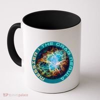 M1 The Crab Nebula Messier Object 1 Astronomy For Astronaut Coffee Mug thumb 0