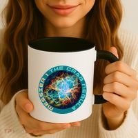 M1 The Crab Nebula Messier Object 1 Astronomy For Astronaut Coffee Mug thumb 3