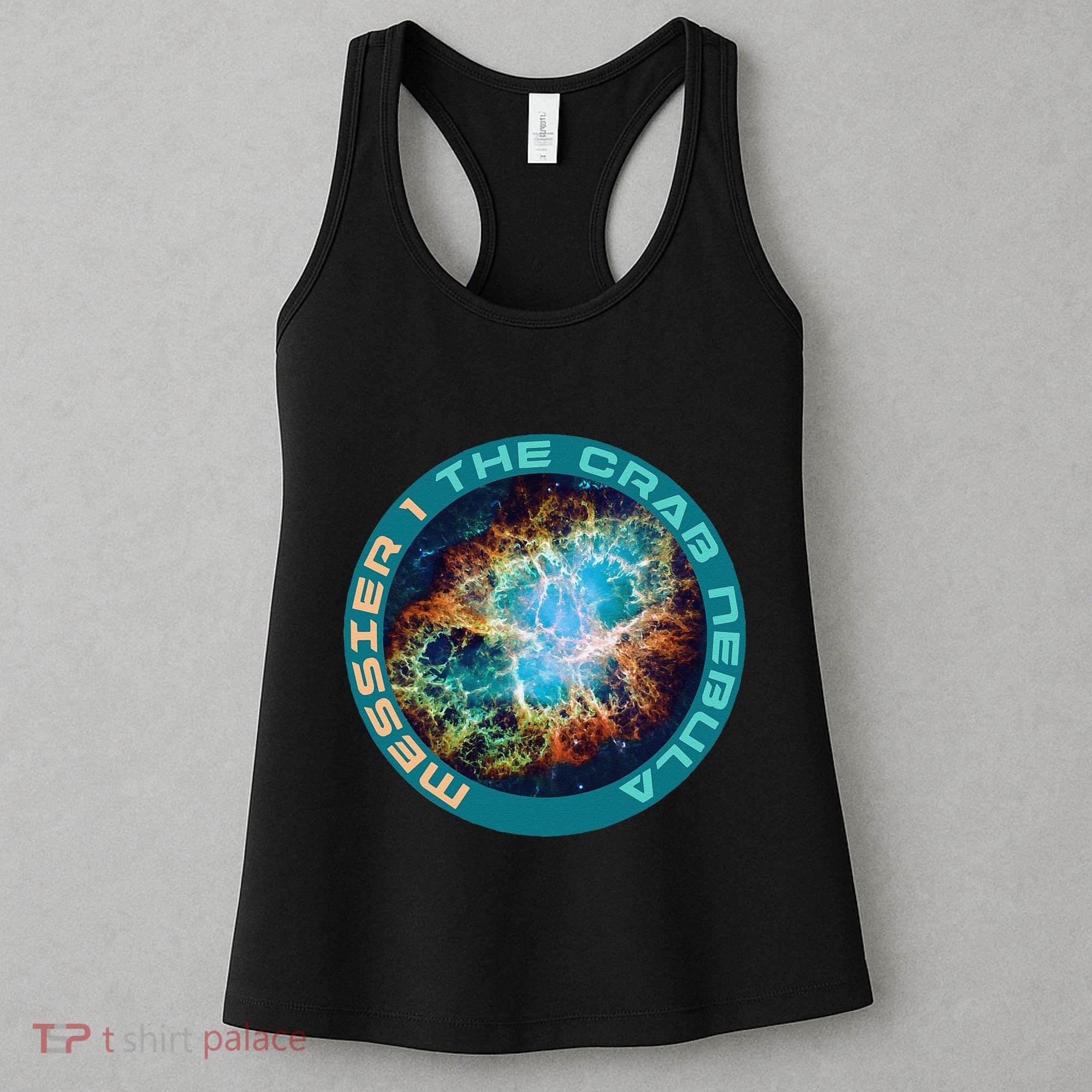 M1 The Crab Nebula Messier Object 1 Astronomy For Astronaut Women's Tank Top