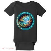 M1 The Crab Nebula Messier Object 1 Astronomy For Astronaut Baby Bodysuit thumb 0