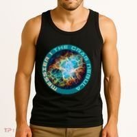 M1 The Crab Nebula Messier Object 1 Astronomy For Astronaut Tank Top thumb 3