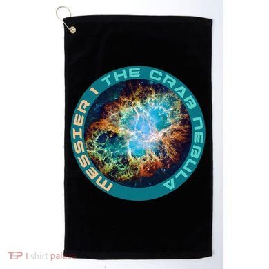 M1 The Crab Nebula Messier Object 1 Astronomy For Astronaut Golf Towel