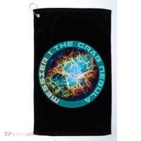 M1 The Crab Nebula Messier Object 1 Astronomy For Astronaut Golf Towel thumb 0