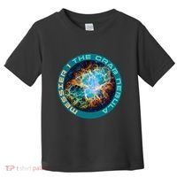 M1 The Crab Nebula Messier Object 1 Astronomy For Astronaut Toddler T-Shirt thumb 0
