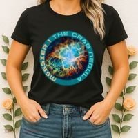 M1 The Crab Nebula Messier Object 1 Astronomy For Astronaut Women's T-Shirt thumb 2