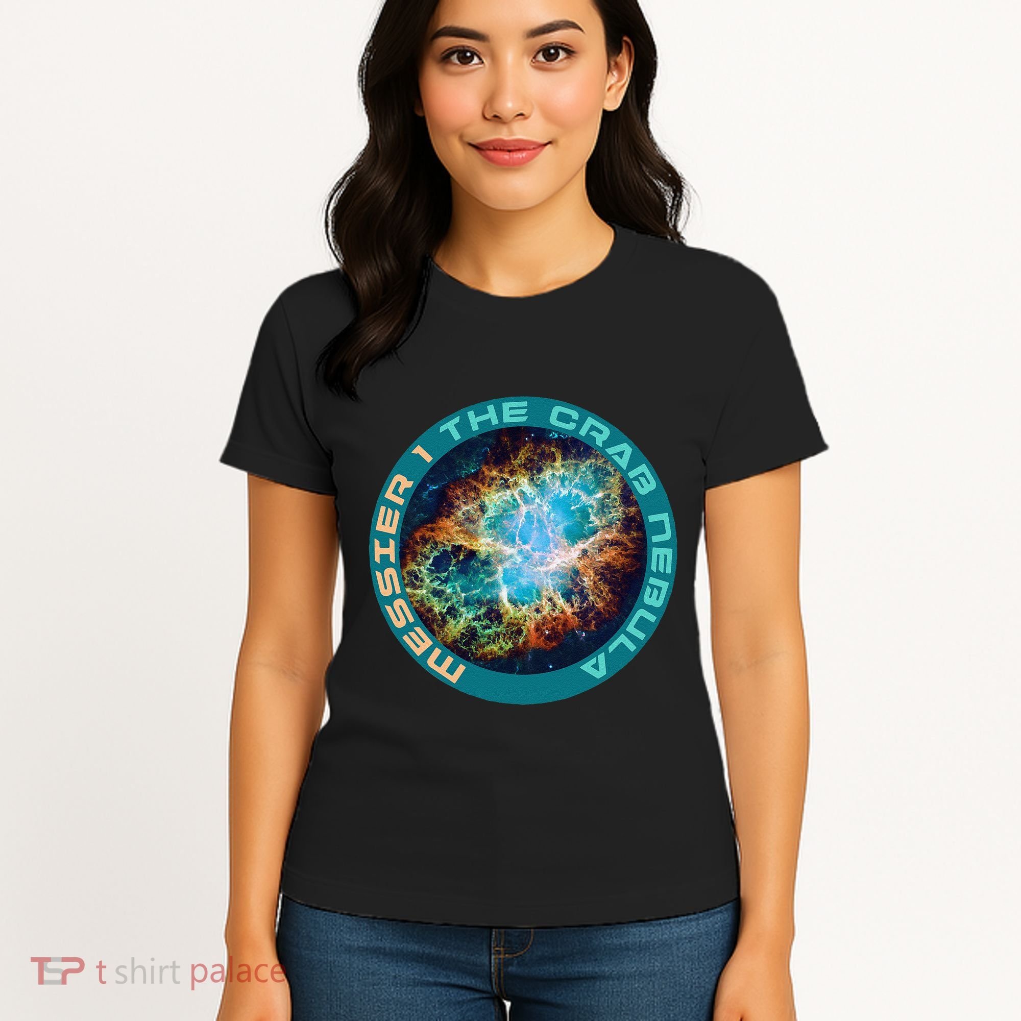 M1 The Crab Nebula Messier Object 1 Astronomy For Astronaut Women's T-Shirt