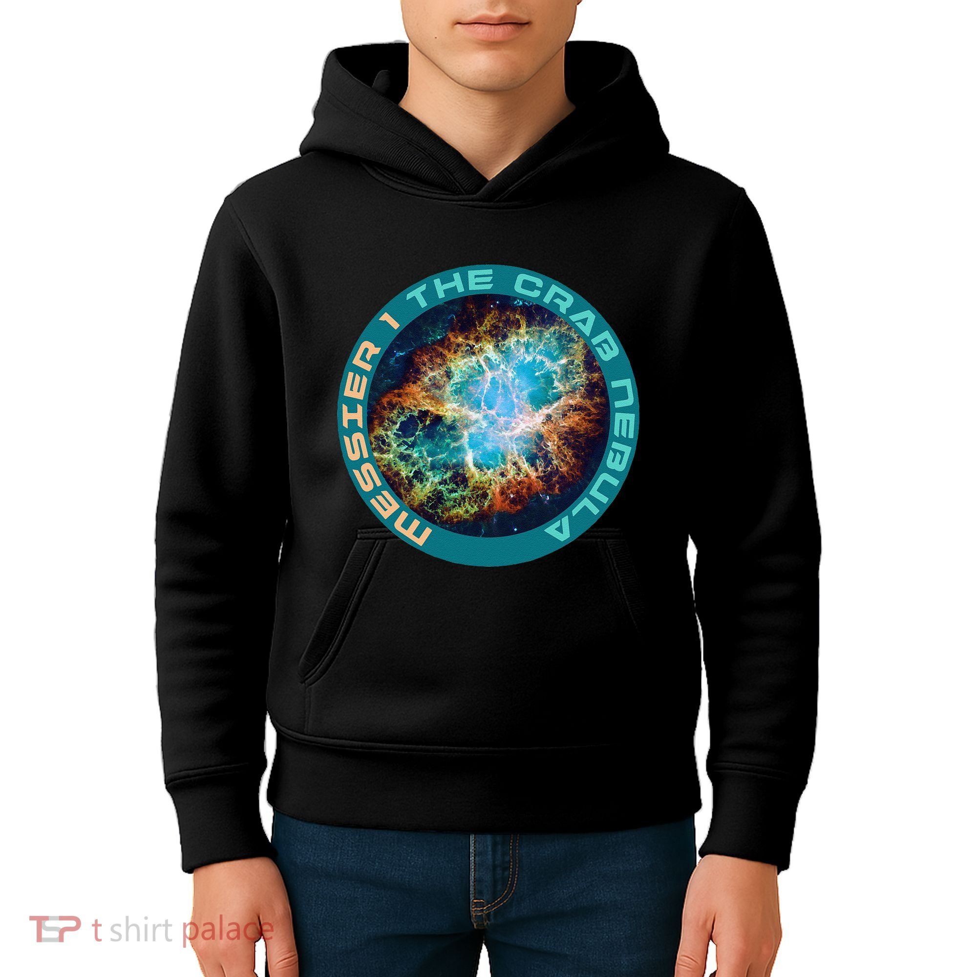 M1 The Crab Nebula Messier Object 1 Astronomy For Astronaut Kids Hoodie