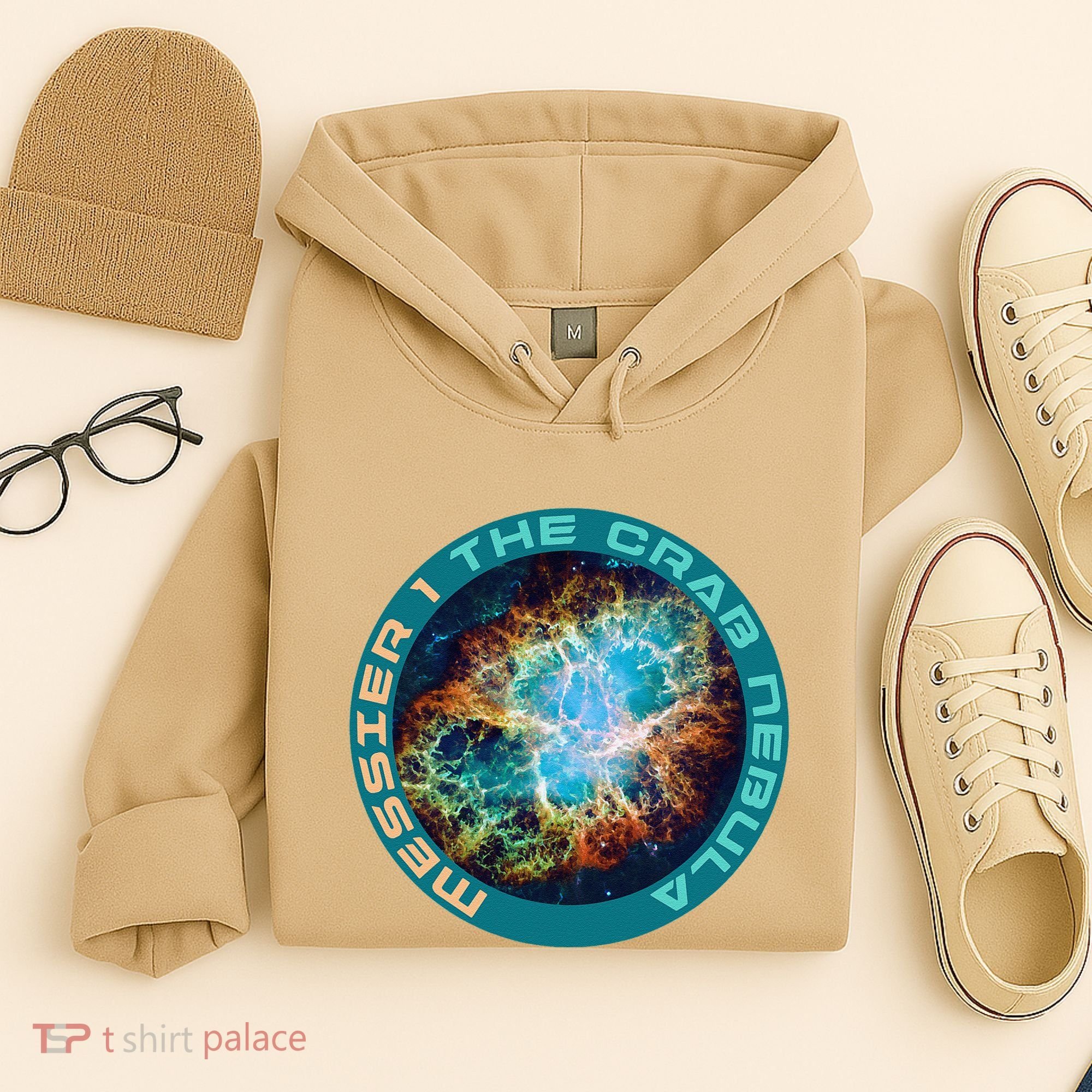 M1 The Crab Nebula Messier Object 1 Astronomy For Astronaut Hoodie