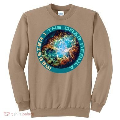 M1 The Crab Nebula Messier Object 1 Astronomy For Astronaut Sweatshirt