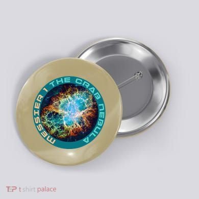 M1 The Crab Nebula Messier Object 1 Astronomy For Astronaut Button