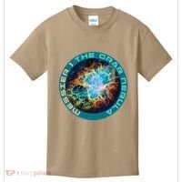 M1 The Crab Nebula Messier Object 1 Astronomy For Astronaut Kids T-Shirt thumb 0