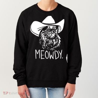 Meowdy Texas Cat Meme TShirt Women's Sweatshirt