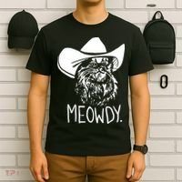 Meowdy Texas Cat Meme TShirt T-Shirt thumb 6