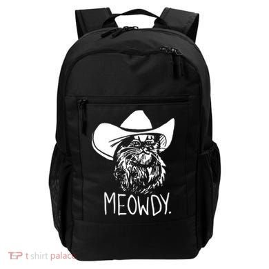 Meowdy Texas Cat Meme TShirt Backpack