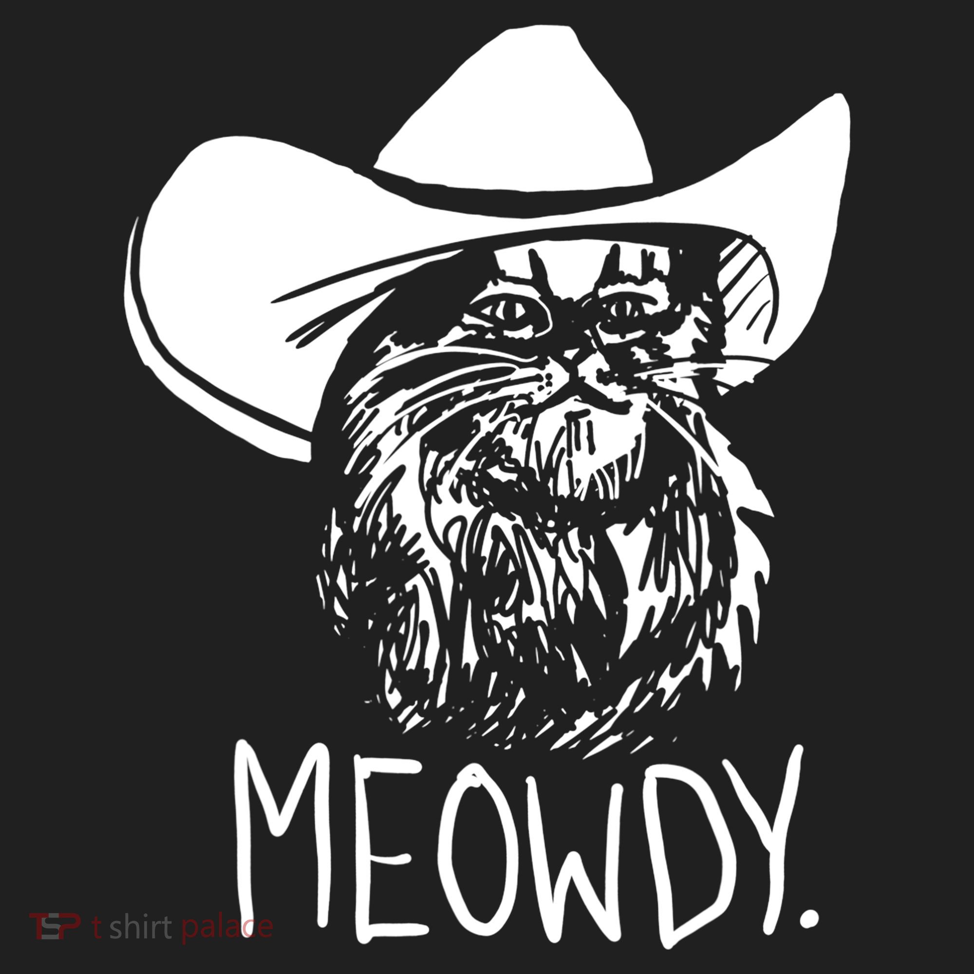Meowdy Texas Cat Meme TShirt Hat
