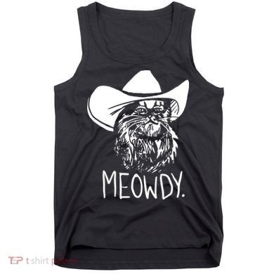 Meowdy Texas Cat Meme TShirt Tank Top