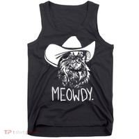 Meowdy Texas Cat Meme TShirt Tank Top thumb 0