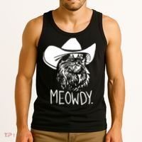 Meowdy Texas Cat Meme TShirt Tank Top thumb 3