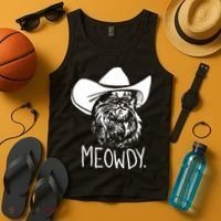 Meowdy Texas Cat Meme TShirt Tank Top thumb 4
