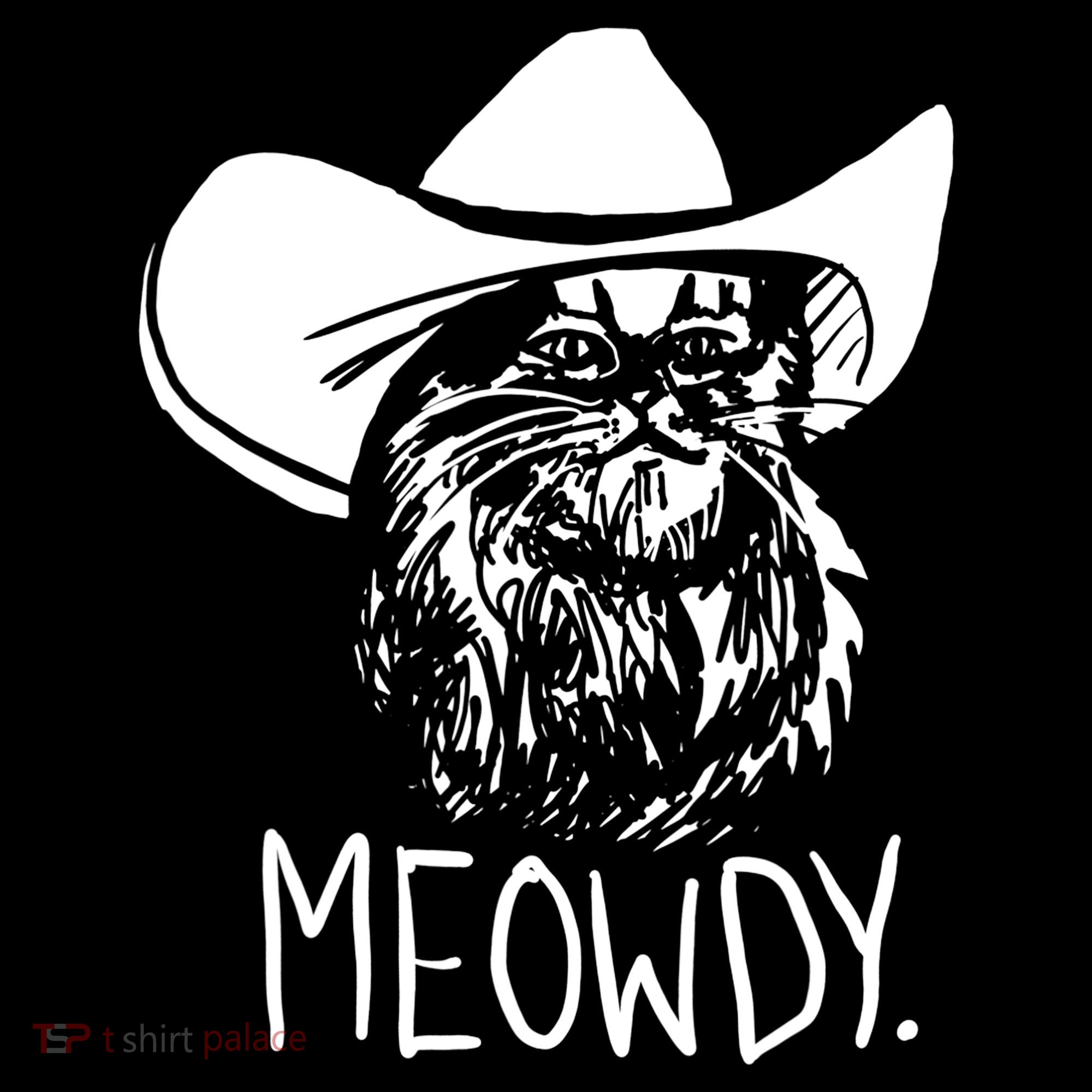 Meowdy Texas Cat Meme TShirt Toddler T-Shirt