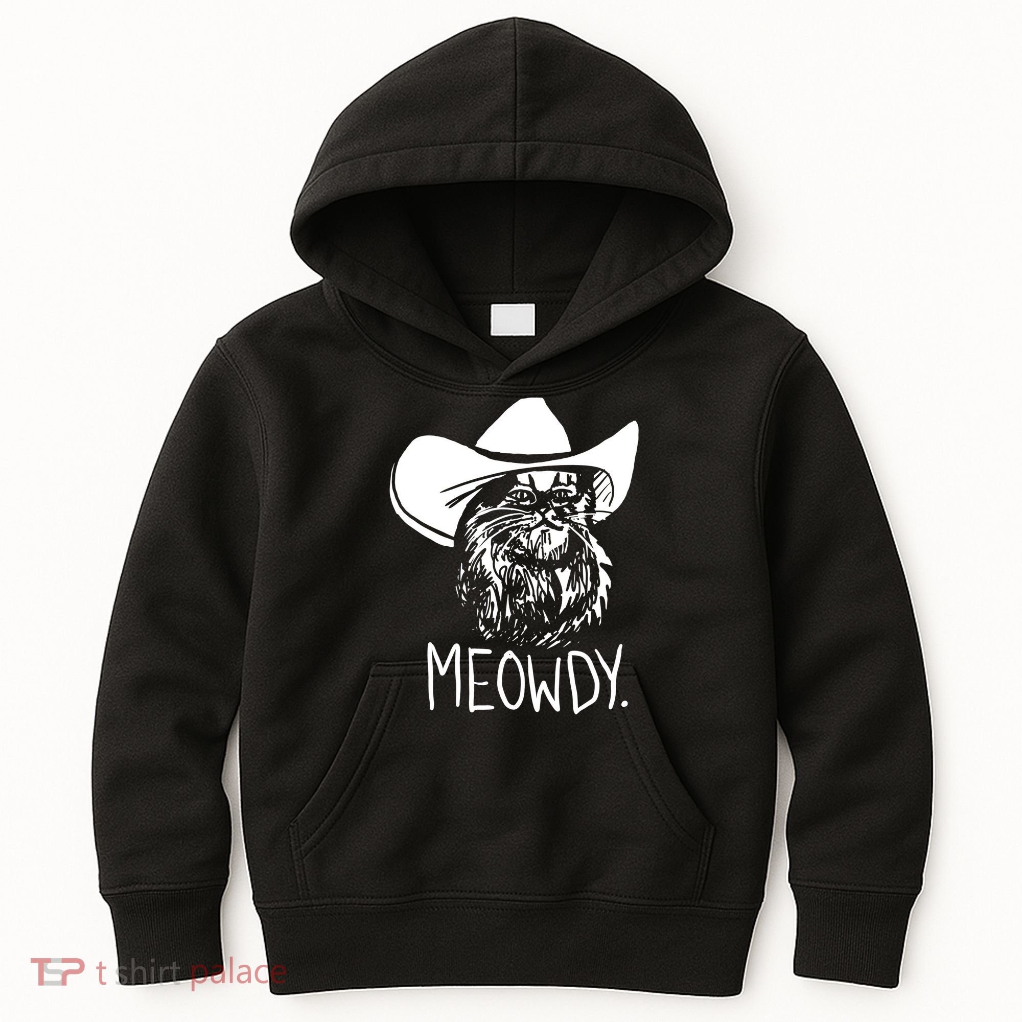 Meowdy Texas Cat Meme TShirt Kids Hoodie