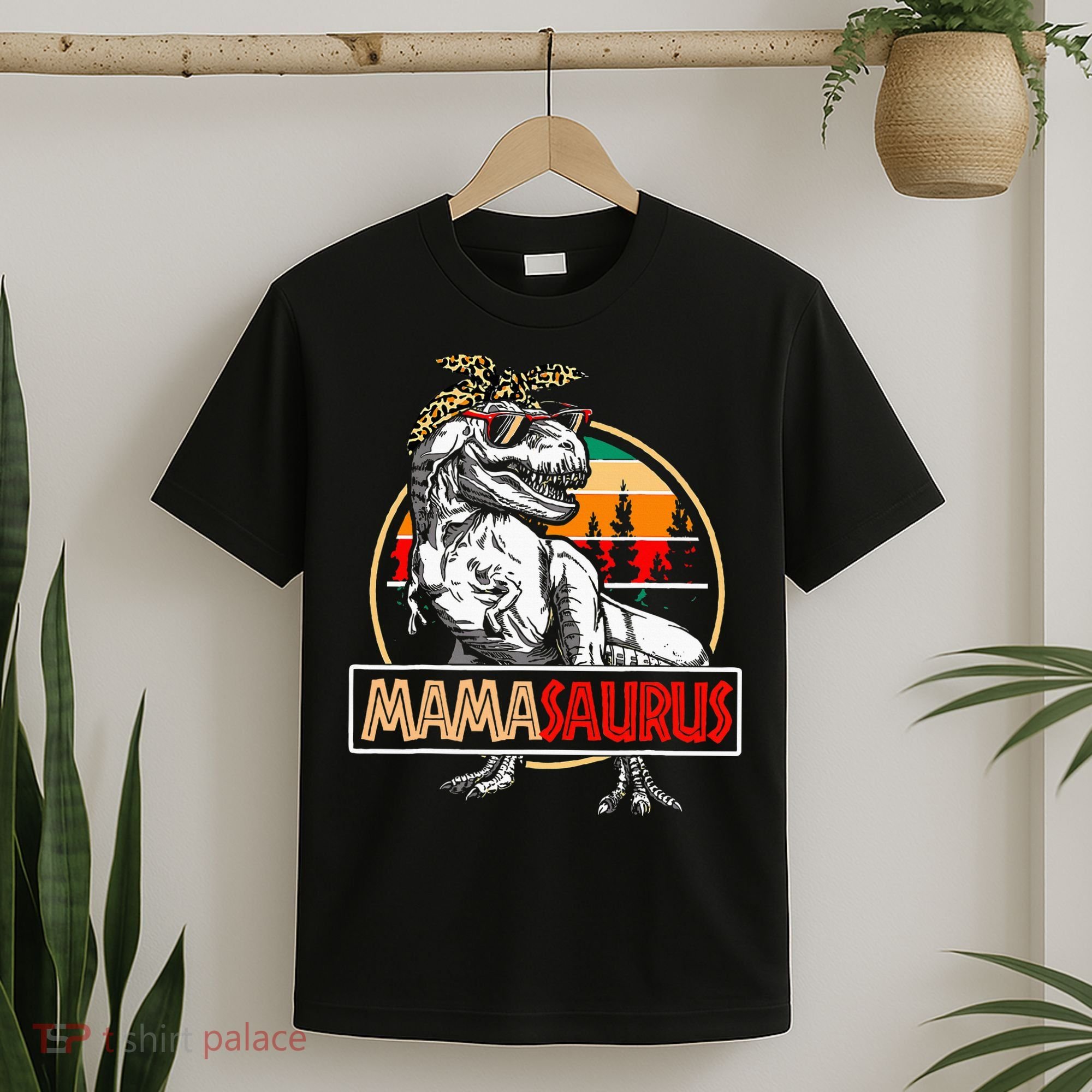 Mamasaurus Trex Dinosaur Mama Gifts For Mom Mothers Day T-Shirt