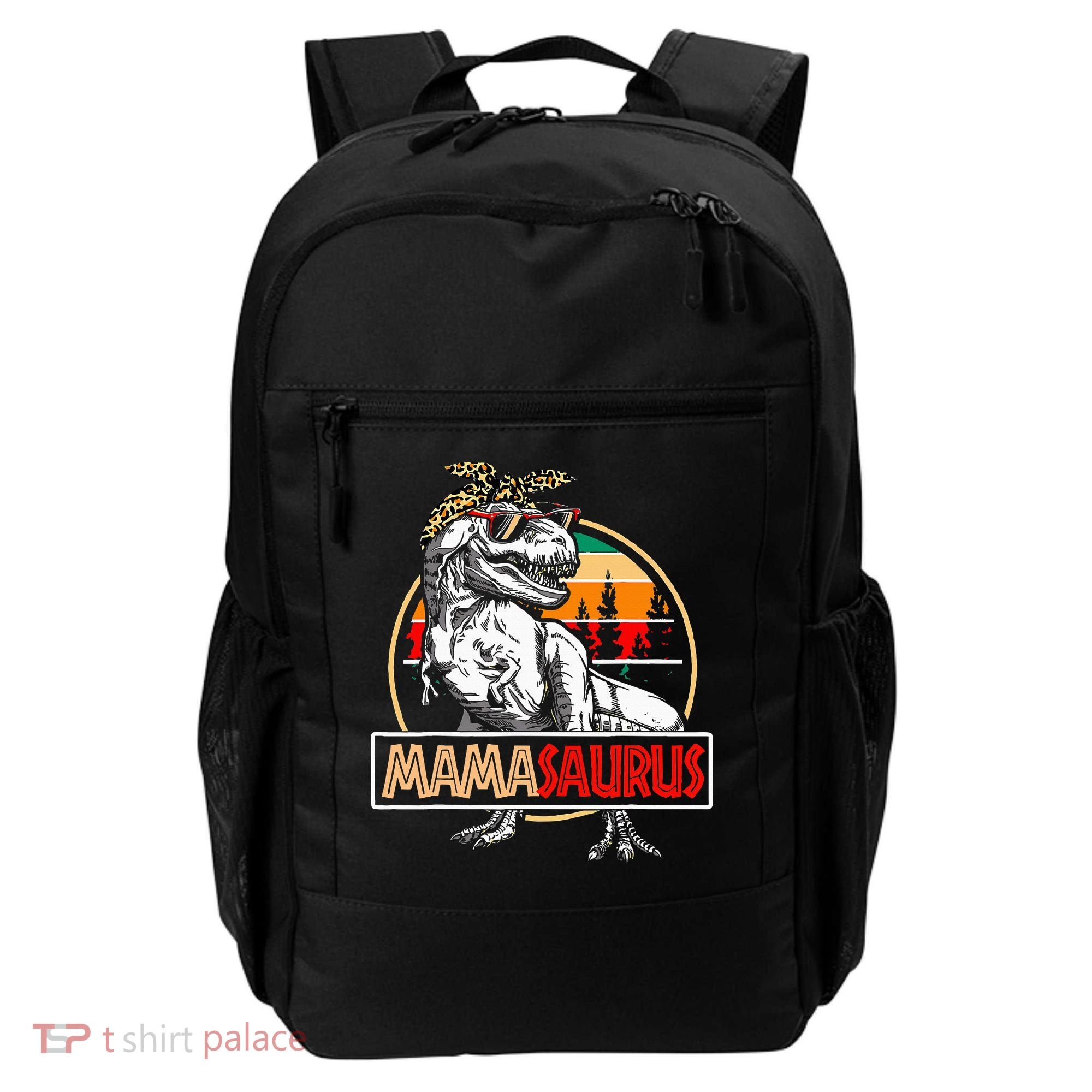 Mamasaurus Trex Dinosaur Mama Gifts For Mom Mothers Day Backpack