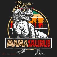 Mamasaurus Trex Dinosaur Mama Gifts For Mom Mothers Day Tumbler thumb 3