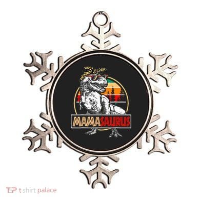 Mamasaurus Trex Dinosaur Mama Gifts For Mom Mothers Day Ornament