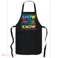Motivational Testing Day Shirt Teacher Show What You Know Apron thumb 0