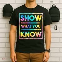 Motivational Testing Day Shirt Teacher Show What You Know T-Shirt thumb 6