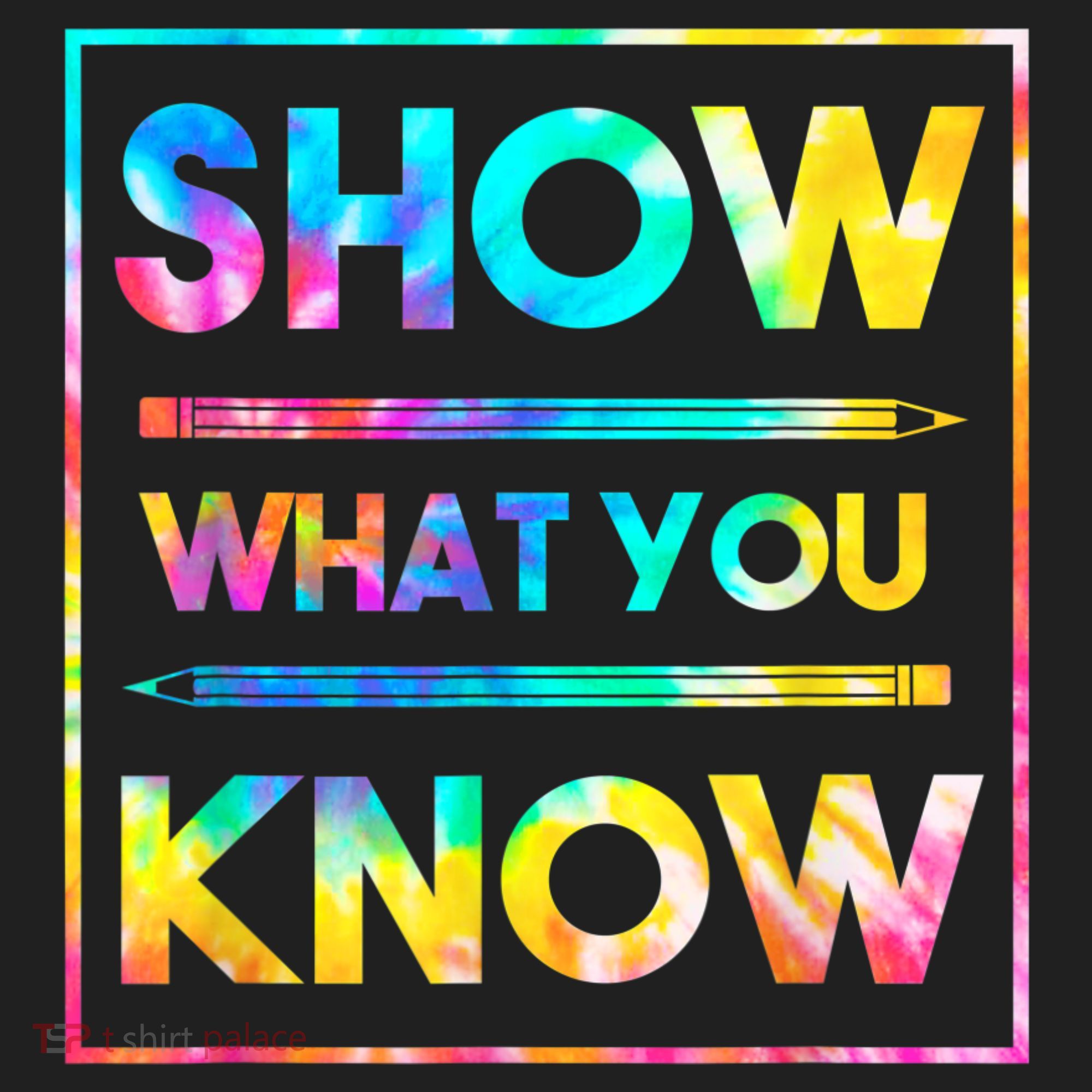 Motivational Testing Day Shirt Teacher Show What You Know Beanie