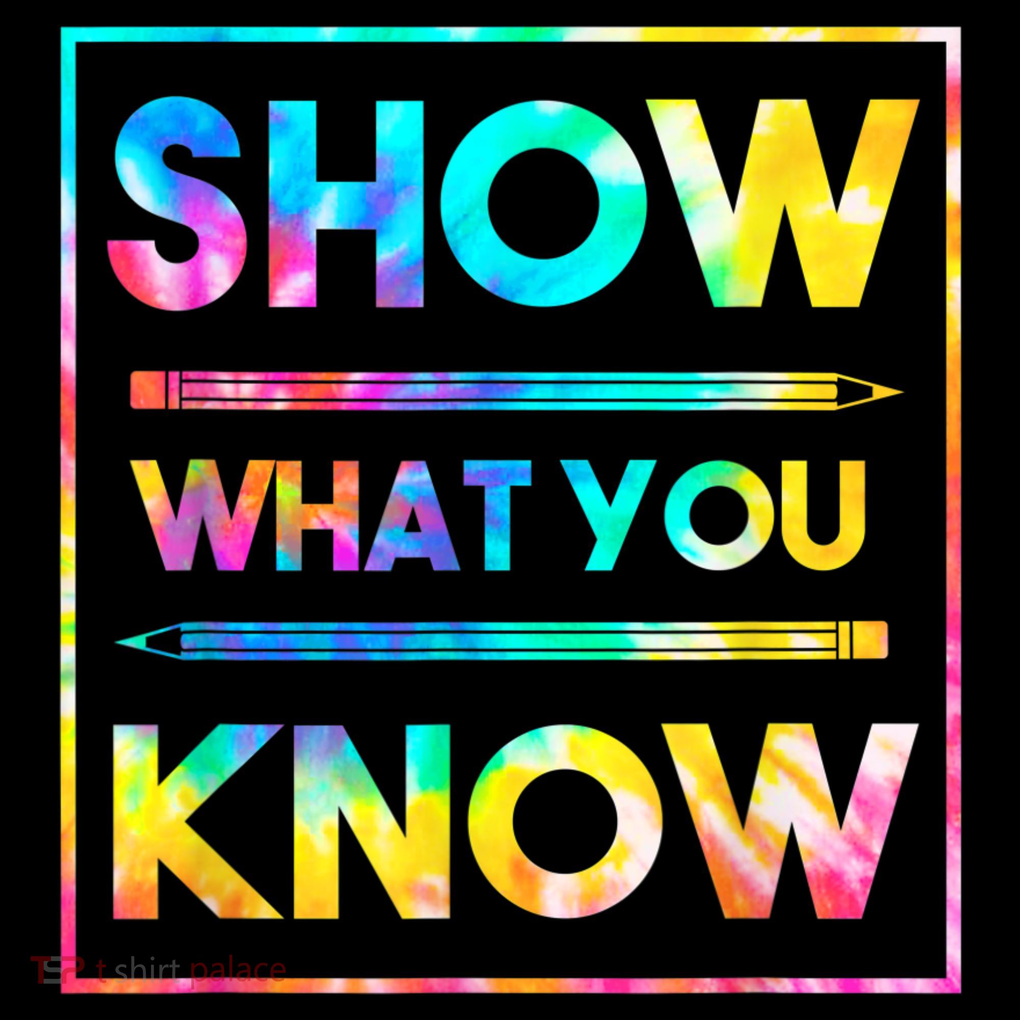 Motivational Testing Day Shirt Teacher Show What You Know Women's Hoodie