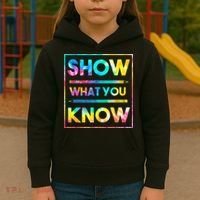 Motivational Testing Day Shirt Teacher Show What You Know Kids Hoodie thumb 3