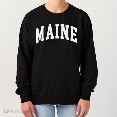 Maine Throwback Design Classic Women's Sweatshirt