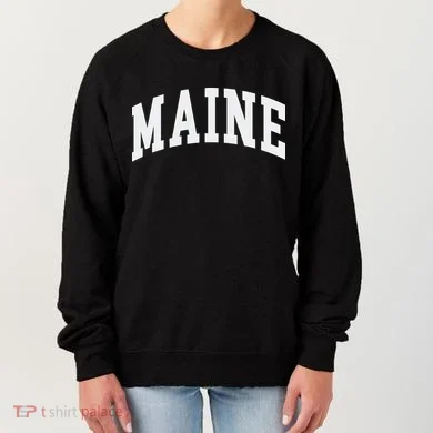 Maine Throwback Design Classic Women's Sweatshirt