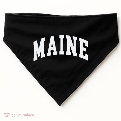 Maine Throwback Design Classic USA-Made Doggie Bandana