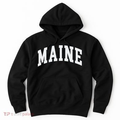Maine Throwback Design Classic Hoodie