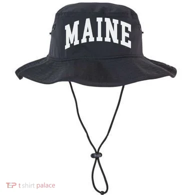 Maine Throwback Design Classic Bucket Hat