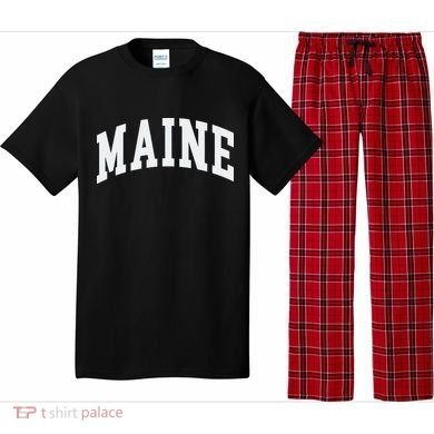 Maine Throwback Design Classic Pajama Set