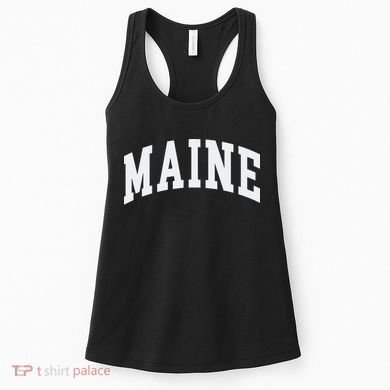 Maine Throwback Design Classic Women's Tank Top