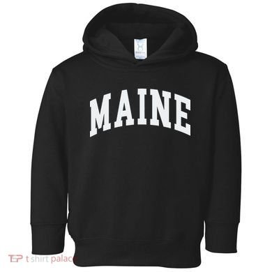 Maine Throwback Design Classic Toddler Hoodie