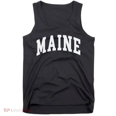 Maine Throwback Design Classic Tank Top