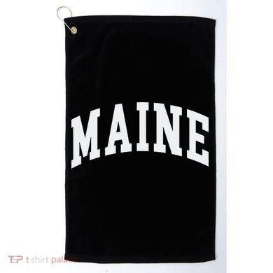 Maine Throwback Design Classic Golf Towel