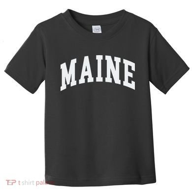 Maine Throwback Design Classic Toddler T-Shirt